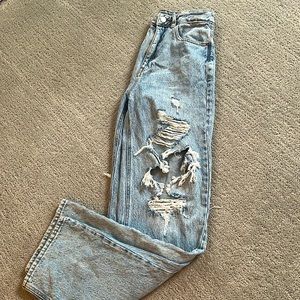 90s boyfriend pacsun light washed jeans